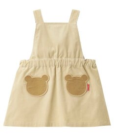 MIKI HOUSE HOT BISCUITS 【70-110cm】 コーデュロイ　ジャンパースカート