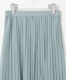 J.PRESS LADIES L 【洗える】オーガンジートリコット プリーツ スカート