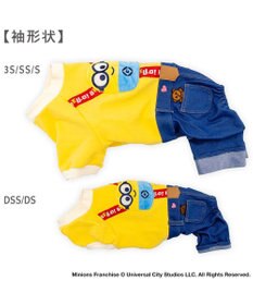 PET PARADISE ミニオン ボブ サスペンダー上下セット風 パンツつなぎ 小型犬