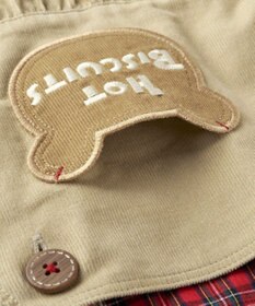 MIKI HOUSE HOT BISCUITS 【70-110cm】 コーデュロイ　ジャンパースカート