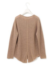 ICB 【WEB限定カラーあり・洗える】ペーパーブレンドシャインニット プルオーバー