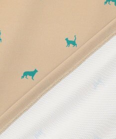 PW CIRCULUS 【MEN】【ストレッチ】アニマルプリント カノコ ポロシャツ