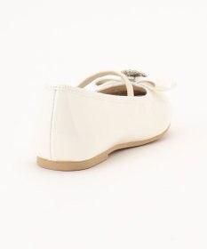 ANY KIDS エナメルフラットパンプス