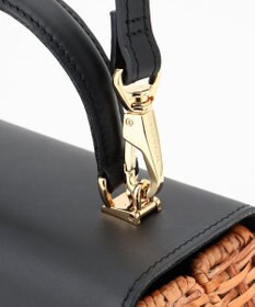 23区 【STORY7月号掲載】VIOLAdORO MIROスプリットラタン ショルダーバッグ