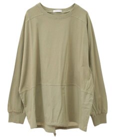 Green Parks ピグメント裾ドロストカットチュニック