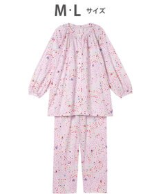 tsumori chisato SLEEP ツモリチサト パジャマ 綿混(本体) 天竺素材 9分袖 長袖 9分丈 レディース UDX594 /ワコール
