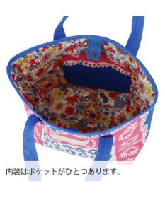 tsumori chisato CARRY ダイヤモンドフラワー ハンドバッグ 手提げ リバーシブル 花柄