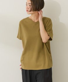 AMERICAN HOLIC 【接触冷感】フレンチスリーブコクーンプルオーバー