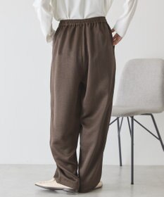 AMERICAN HOLIC 【イージーケア】サテンカーブパンツ