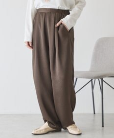 AMERICAN HOLIC 【イージーケア】サテンカーブパンツ