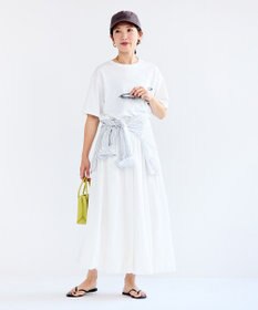 UNFILO シアークロップドシャツ