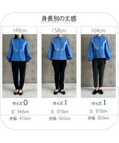 #Newans 【洗濯機可能】ウェイビービブデザインブラウス