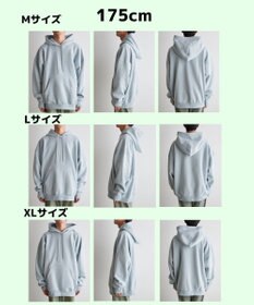 WEGO 【ユニセックス着用ITEM/MLXLサイズ展開/新色追加/裏起毛】スウェットプルパーカー