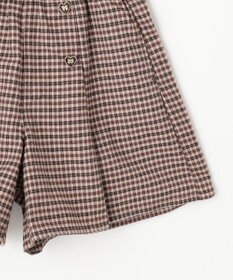 ANY KIDS チェックショートパンツ