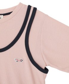 AMERICAN HOLIC 【PENNEY'S】配色タンクトップ+Tシャツ