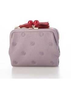 UNBILLION ペルケ perche / アクリル玉がま口2つ折り財布