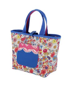 tsumori chisato CARRY ダイヤモンドフラワー ハンドバッグ 手提げ リバーシブル 花柄