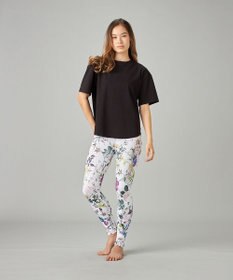 Chacott Chacott BALANCE ローズガーデンプリントレギンス