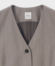 Paul Smith カシミアブレンド フランネル ジャンパースカート