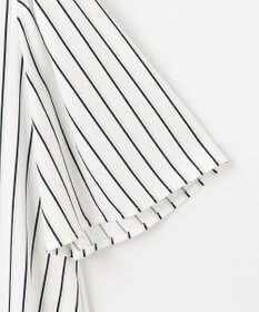 ANY SIS 【接触冷感・吸水速乾・UVケア】エアリードレープスムース フレア袖 ブラウス