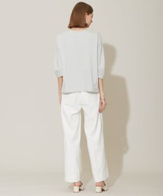 ICB 【接触冷感・UVケア・洗える】 コンフォートプレーティング クレセントスリーブカットソー