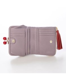 UNBILLION ペルケ perche / アクリル玉がま口2つ折り財布