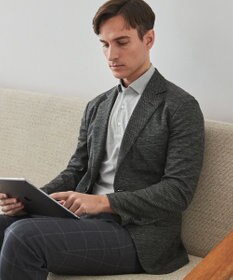 GOTAIRIKU ロングセラー【洗える/折り目加工/シワになりにくい/ウエストアジャスター】ウォッシャブル サマーウール100％パンツ_限定色(ノータック)25年モデル