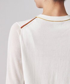 Paul Smith 【洗える】シアー コンビネーション カーディガン