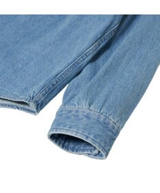 woadblue ＜坪田あさみさんコラボ＞CPOデニムジャケット ライトブルー