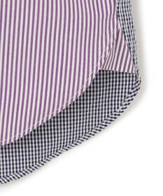 J.PRESS MEN 【クールマックス】クレイジーパターン サッカーシャツ/B.D.