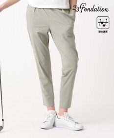 23区GOLF 【23Fondation/WOMEN】【吸水速乾】テーパード ジョガーパンツ