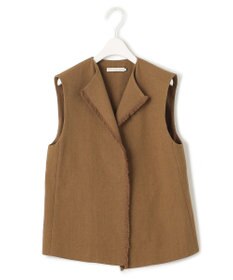 ICB コットンリネンキャンバス ジレ