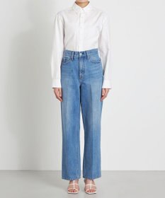 NAVE 【Nave　洗える】デニム センタープレスパンツ