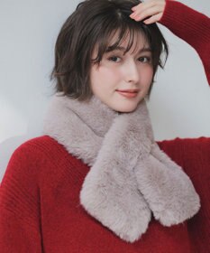 ANY SIS フェイクファー ティペット