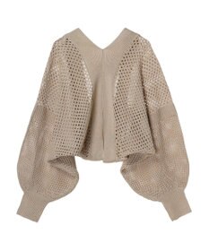 earth music&ecology メッシュボレロ