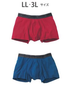 WACOAL MEN ボクサーパンツ 2枚セット 【オーガニック綿混ボクサー】 快適 吸汗速乾 抗菌防臭 やさしい肌あたり フリーカッティング(裾部分) 環境に配慮 前閉じ GT2310 /ブロス バイ ワコールメン