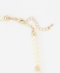 組曲 パール&メタルチェーンネックレス