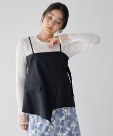 YECCA VECCA 2wayキャミソールビスチェ