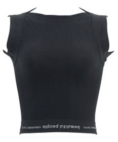 WACOAL MEN レディース <beautiful people>コラボ タンクトップ ボクサートップス ワンサイズ（S-L） オーガニック綿混 立体成型 肩幅：狭め ネック深さ：あさめ WL8001 /ワコールメン