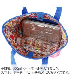 tsumori chisato CARRY ダイヤモンドフラワー ハンドバッグ 手提げ リバーシブル 花柄