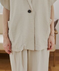 WEGO 【ANGIE VINTAGE】接触冷感半袖ジャケット