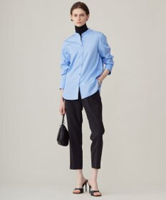 ICB 【洗える】 パウダリーチュール ハイネックトップス