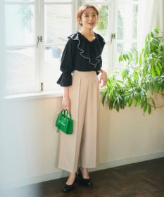 Feroux メローラッフル ブラウス