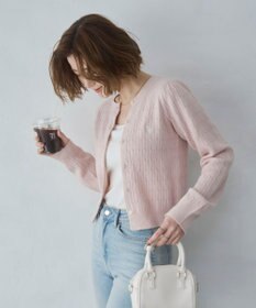 WEGO 【26年春新作】別注USPOLOケーブルニットカーデ