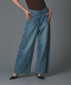 GRACE CONTINENTAL ラップ2wayデニムパンツ