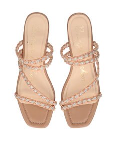 Bridget Birkin 【Bridget Birkin】キラキラ編み込みサンダル