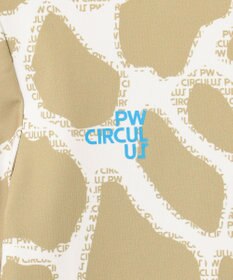 PW CIRCULUS 【UVカット / 吸水速乾 / 伸縮性抜群】【WOMEN】ジラフモック T ゴルフウェア レディース