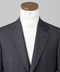 GOTAIRIKU WEB&一部店舗限定【DORMEUIL/ドーメル】IMPERIALJADE/インペリアルジェイド 通年スーツ（グレー×格子）