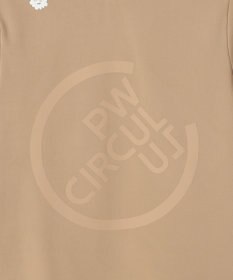 PW CIRCULUS 【UVカット / 吸水速乾 / 伸縮性抜群】【WOMEN】バックメッシュ切り替えモックT ゴルフウェア レディース
