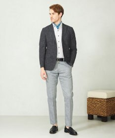 JOSEPH ABBOUD 【イージーケア・多機能】人気 ライトウェーブ ジャケット